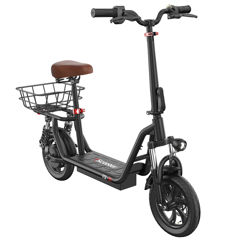 iScooter i12 Electric Scooter with Seat & Rear (Geekbuying Europe)