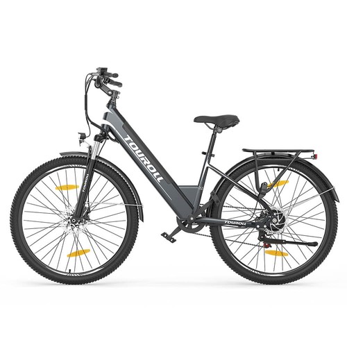 Touroll J1 ST 27,5 tum Trekking Bike 15,6Ah Batteri Max 100 km Räckvidd