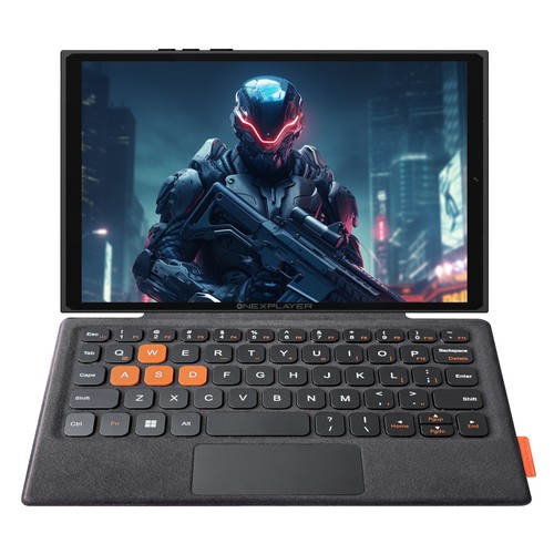 Ein Netbook OneXPlayer X1 Mini-Magnettastatur