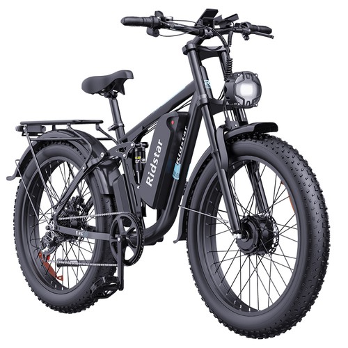 Ridstar E26 Pro Electric Bike 1000W*2 23AH | Europe