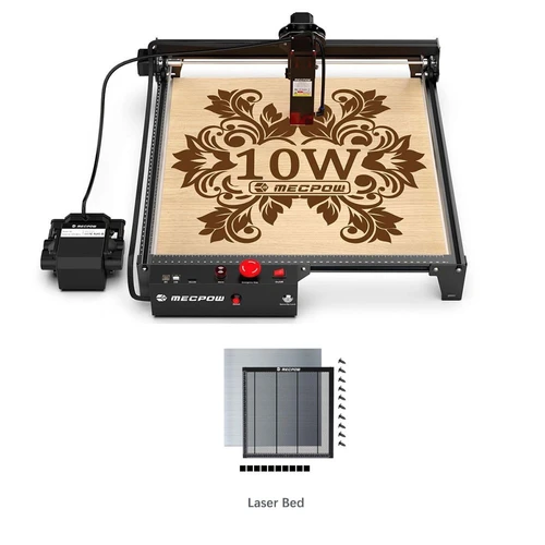 Mecpow X3 Pro 10W Laser Engraver With Air Assist+ H44 Laser Bed (Geekbuying Poland)