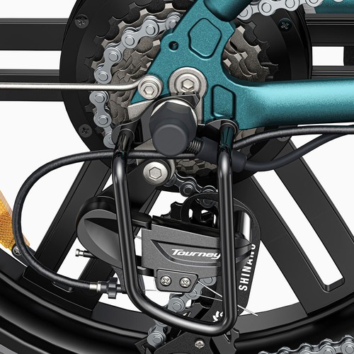 ENGWE L20 BOOST Electric Bike Green