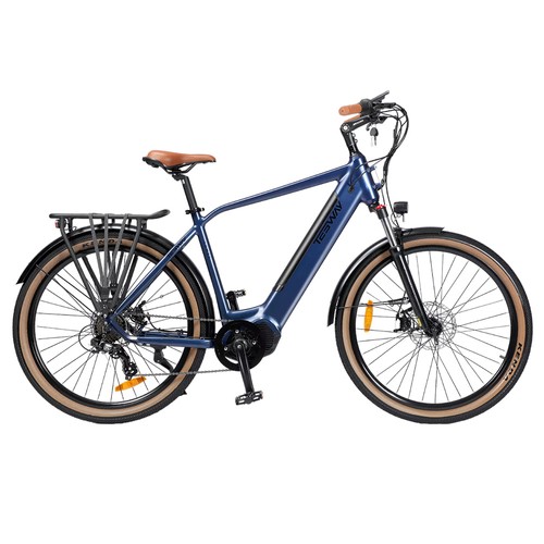 TESWAY COMET-M Electric Bike 500W 14AH Blue | Europe