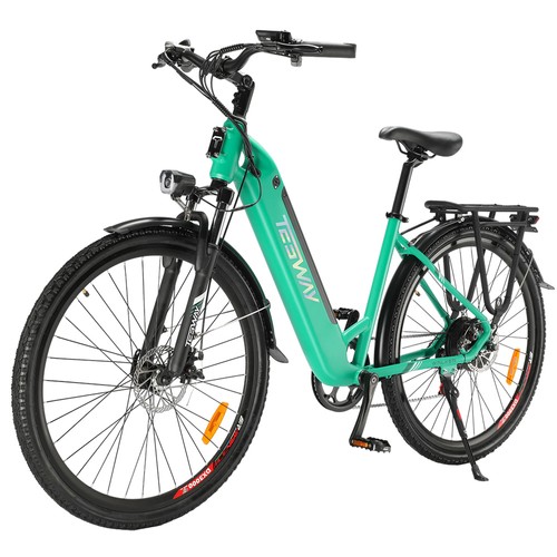 TESWAY WALKER Elcykel 250W 12AH Grön