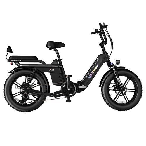 TESWAY X5 Electric Bike 750W 25AH Black | Europe