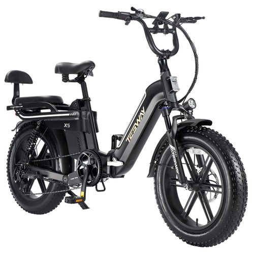 TESWAY X5 Elektrofahrrad 750W 25AH Schwarz