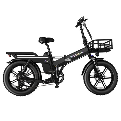 TESWAY X7 Electric Bike 750W 25AH Black | Europe