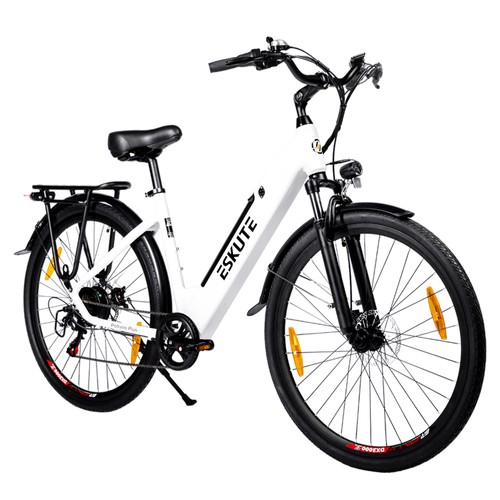 ESKUTE ES-26-SDXK Elektrofahrrad 250W 20Ah Weiß