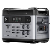 OUKITEL P2001 Plus hordozható erőmű, 2400 W AC kimenet, 2048 Wh LiFePO4 akkumulátor, 13 aljzat, 80%-os töltés 1 óra alatt, intelligens alkalmazásvezérlés, 400 W/800 W/1200 W/1800 W beállítás, 2000 W UPS < 10 ms, max. 500 W napelemes bemenet, IP54 por- és cseppálló védelem