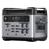 OUKITEL P2001 Plus Tragbare Powerstation, 2400 W AC-Ausgang, 2048 Wh LiFePO4-Akku, 13 Steckdosen, intelligente App-Steuerung, 2000 W USV < 10 ms, max. 500 W Solareingang, IP54 staubdicht und spritzwassergeschützt