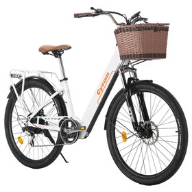 CYSUM จักรยานไฟฟ้า Cityrun 26'' สีขาว