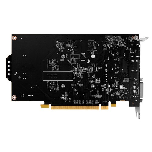 PELADN RX550-Grafikkarte, 4 GB GDDR5, 128 Bit, PCI Express 3.0, HDMI DP DVI, Einzellüfter