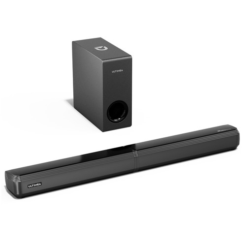 ULTIMEA Apollo S60 Löstagbar Soundbar med subwoofer, 4.1-kanals, Bluetooth 5.3, 3 EQ-lägen, 280W toppeffekt