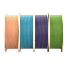 4kg ANYCUBIC PANTONE PLA Filament - Peach Fuzz Interstellar Violet Spring Leaf Tropical Turquoise
