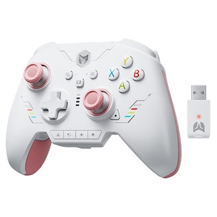 BIGBIG WON Rainbow 2 SE Game Controller, Hall Effect Trigger, Support Black Myth Wukong, 12-bit ADC, 4-way & 8-way D-pads, Compatible with Switch / PC / Android / iOS – Pink