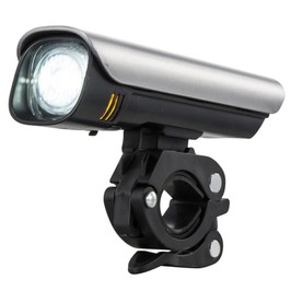 Phare de vélo antireflet 30 Lux corps en aluminium batterie rechargeable 2600 mAh chargement USB certification StVZO indice d'étanchéité IPX4