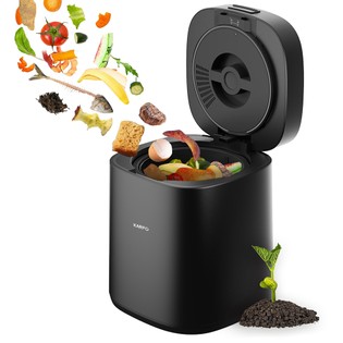 Karfo UF006-EC Electric Waste Kitchen Composter, 2.5L Capacity, Odorless/Auto-Cleaning/ 3 Modes/Low Noise, Turn Food Waste into Fertilizer for Indoor Plants, Outdoor Garden, Black