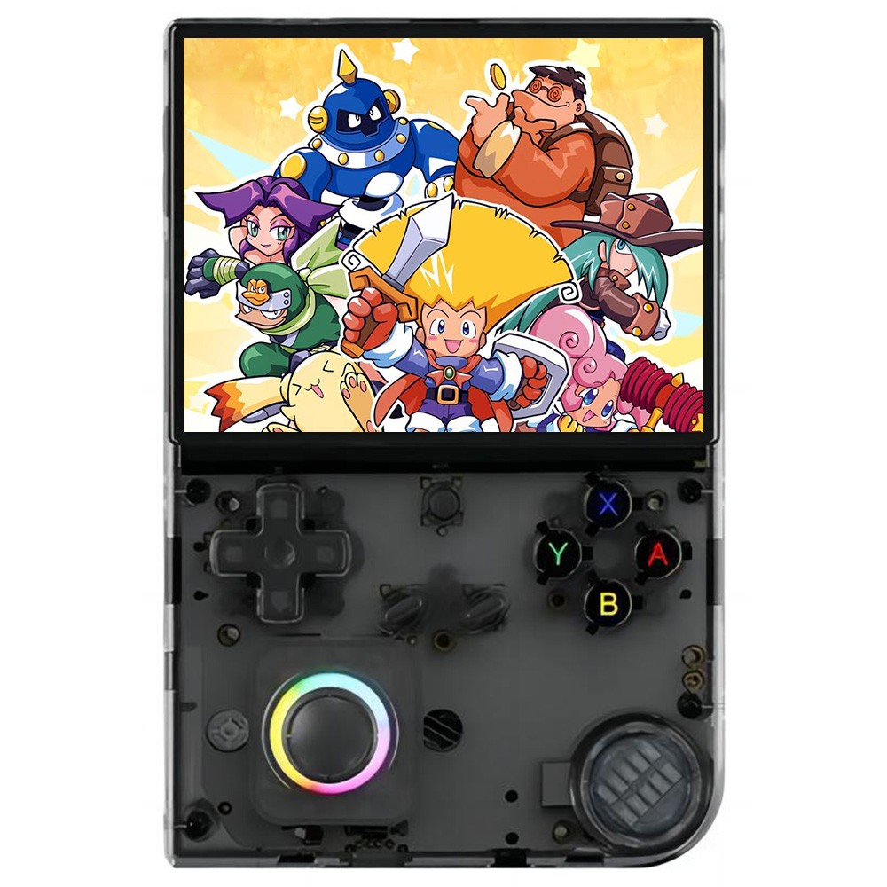 ANBERNIC RG40XXV Spielkonsole weiß 64GB/128GB HDMI-Kabel Tasche schwarz