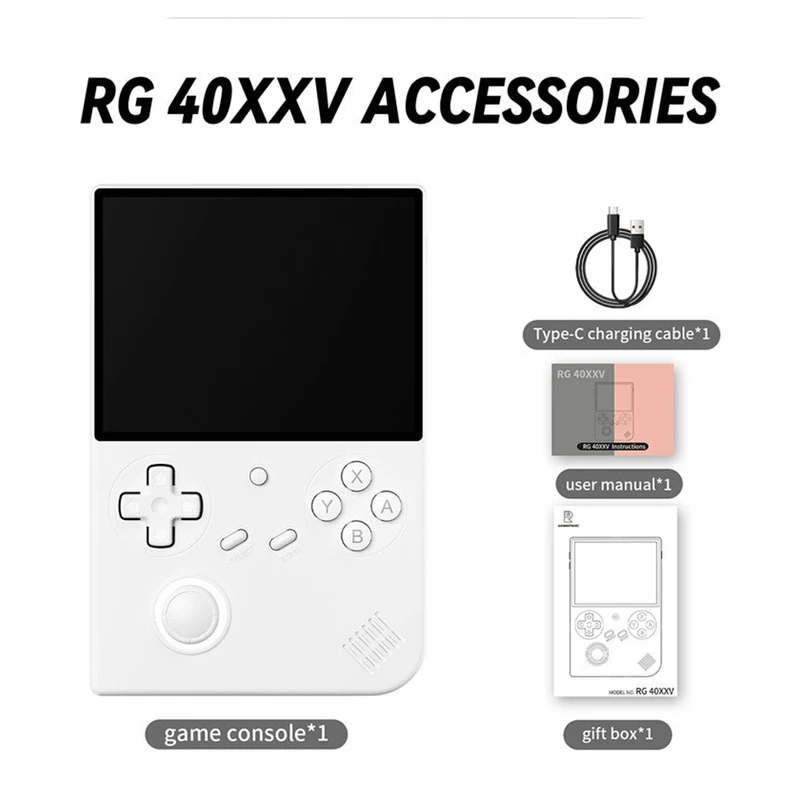 とっておきし新春福袋 ANBERNIC RG40XXV Game Console White その他