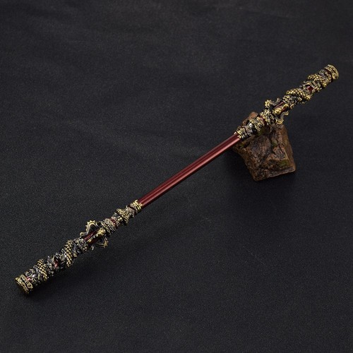 Black Myth Wukong Monkey King Ruyi Golden Cudgel 35cm Modell Metal Crafts - Brons