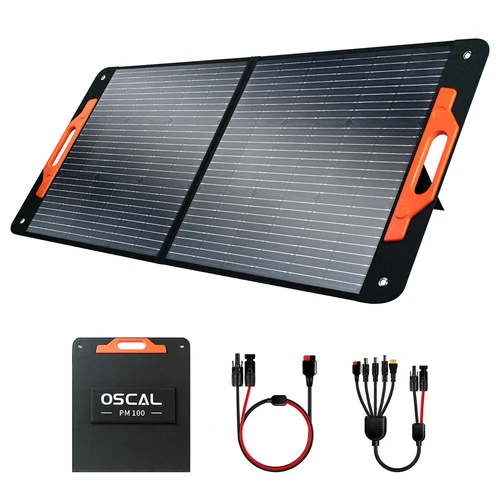 Blackview Oscal PM100 Foldable Solar Panel, IP65 Waterproof, (Geekbuying Europe)