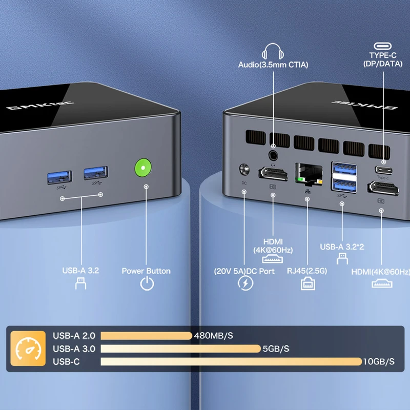 GMKtec M2 Pro Mini PC 16GB+512GB GMKtec M2 Pro Mini PC 16GB+512GB