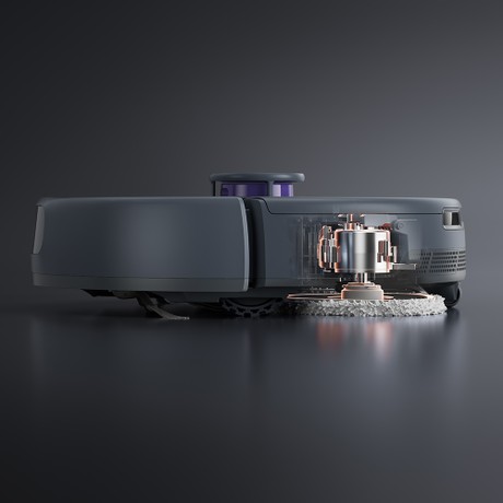 Narwal Freo Z Ultra Robot Vacuum and Mop, All-in-One Station, 12,000Pa Power, Self-Empty, Dual-camera, Zero-Tangling, 120-day Maintenance-Free, Auto Mop Lifting To 12mm, Tri-Laser Obstacle Avoidance, AI-Adaptive Hot Water Washing & Drying - Gray