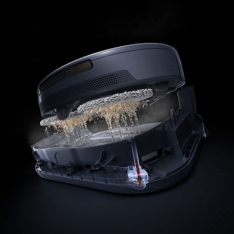 Narwal Freo Z Ultra Robot Vacuum and Mop, All-in-One Station, 12,000Pa Power, Self-Empty, Dual-camera, Zero-Tangling, 120-day Maintenance-Free, Auto Mop Lifting To 12mm, Tri-Laser Obstacle Avoidance, AI-Adaptive Hot Water Washing & Drying - Gray