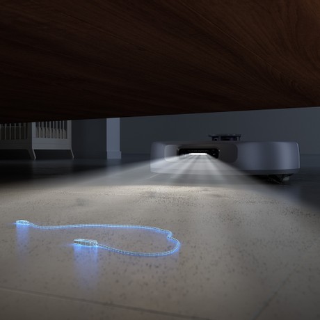 Narwal Freo Z Ultra Robot Vacuum and Mop, All-in-One Station, 12,000Pa Power, Self-Empty, Dual-camera, Zero-Tangling, 120-day Maintenance-Free, Auto Mop Lifting To 12mm, Tri-Laser Obstacle Avoidance, AI-Adaptive Hot Water Washing & Drying - Gray