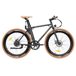 Fafrees F1 Electric Bike, 250W Motor, 36V 10AH Battery, CST 700C*38C Tires, 25km/h Max Speed, 90km Max Range, Dual Mechanical Disc Brakes - Orange Black