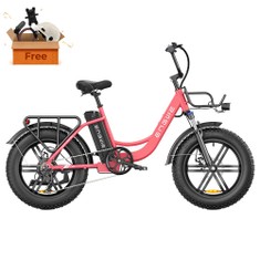 ENGWE L20 Electric Bike 20*4.0 inch Fat Tire 250W Motor 25km/h Max Speed 48V 13Ah Battery 140km Mileage Max Load 120kg Shimano 7-Speed Transmission