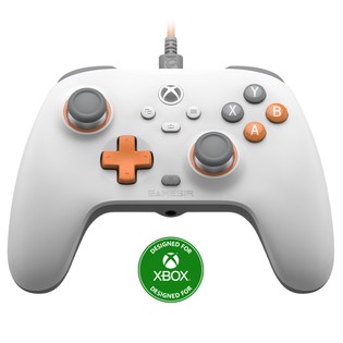 [Xbox Certified] GameSir T7 Wired Game Controller, 1-month Free XGPU, Hall Effect Sticks, Hall Triggers, Compatible with Xbox and Xbox One X/S Series, Steam, Windows 10/11 - Creamsicle White