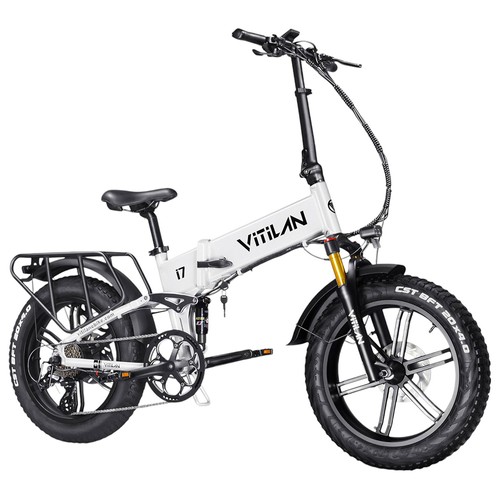 Vitilan I7 Pro 3.0 Elcykel Vit