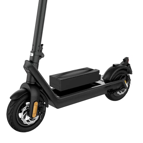 Trottinette electrique wheelyoo x9 pliable alu noir roue 10'' - moteur 36v/400w