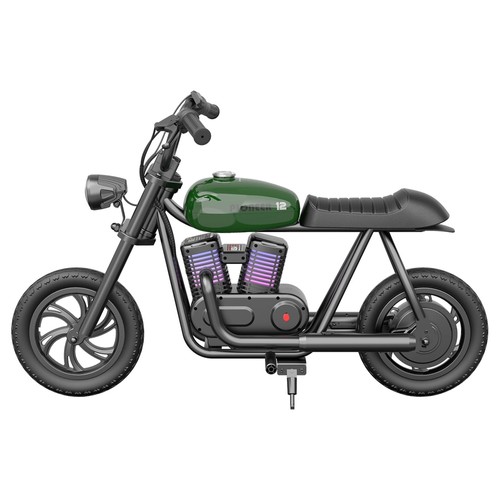 HYPER GOGO Pioneer 12 Plus Moto électrique pour enfants - Noir