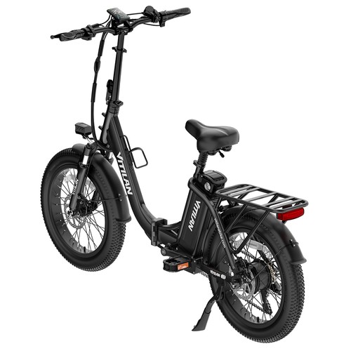 Vitilan U3 Elektrofahrrad 750W 13AH Schwarz