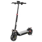 iScooter iX4 Trottinette électrique, 10 pouces, Moteur 800W, Vitesse maximale 45km/h, Batterie 48V 15Ah, Jusqu'à 40-45km Autonomie, Contrôle par application, Voyant d'avertissement corporel