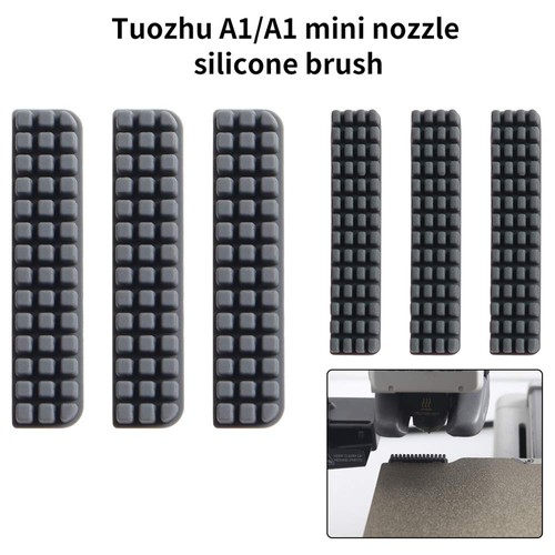 3 Stück FYSETC Düsen-Silikonpinsel für Bambu A1 Mini