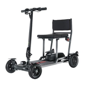 Freejoyer F7 Plus Four-wheel Electric Scooter with Seat Grey