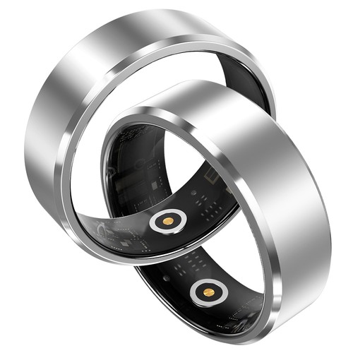 S2 Smart Ring Gesundheits- und Fitness-Tracker Silber 10#