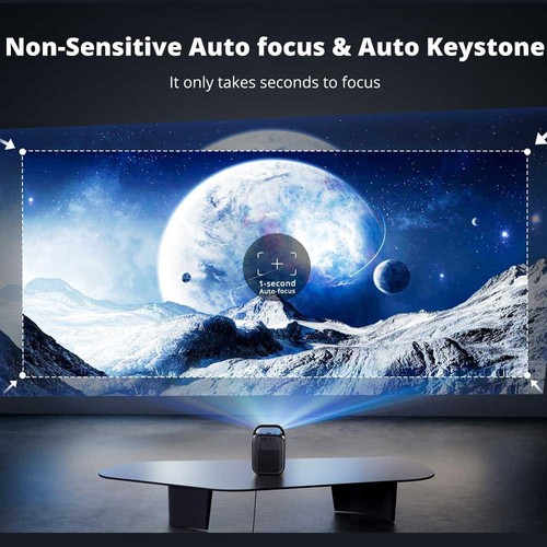 ETOE Seal Pro　プロジェクター　1000 ANSI　Netflix ETOE Seal Pro 4K 1080P Smart Projector, Google TV & Netflix