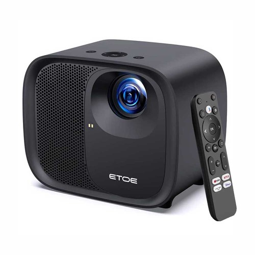 [Netflix & Android TV Certified] ETOE E3 Pro 1080P Projector 5G WiFi 4K 
Decoding | Europe