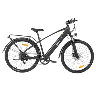 DYU C5 City Electric Bike, 250W Motor, 48V 10AH Battery, 27.5 Inch Tire, 25km/h Max Speed, 65km Range, Dual Disc Brakes, Shimano 7-speed