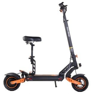 KuKirin G2 Max Electric Scooter 10 Inch Off-road Tires 1000W Motor 55Km/h Max Speed 48V 20Ah Battery 80km Range 120KG Max Load Detachable Seat Adjustable Height