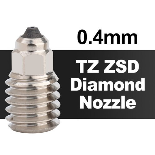 Trianglelab 0.4mm TZ ZSD Diamond Copper Alloy Nozzle