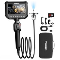 KAIWEETS KBA01 Articulating Borescope - 210° Rotatable Camera, 4.3" 1080P Display, IP67 Waterproof