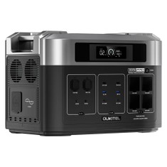 OUKITEL BP2000 Pro Station d'alimentation portable batterie LiFePO4 de 2048 Wh à 16384 Wh sortie CA 3600 W