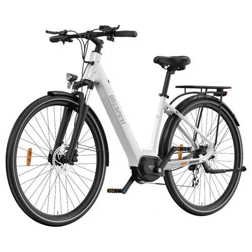 ONESPORT OT07 Elektrofahrrad, 250 W, 36 V, 10,4 Ah, Weiß