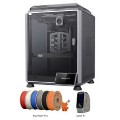 Creality K1C 3D Printer + Space Pi Dryer + 6kg Creality Hyper-PLA - Black + Red + Blue + Gray + White + Orange