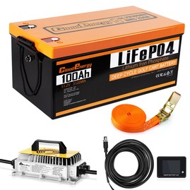 Cloudenergy LiFePO4-Golfwagen-Batterie 48V (512 V) 100 Ah